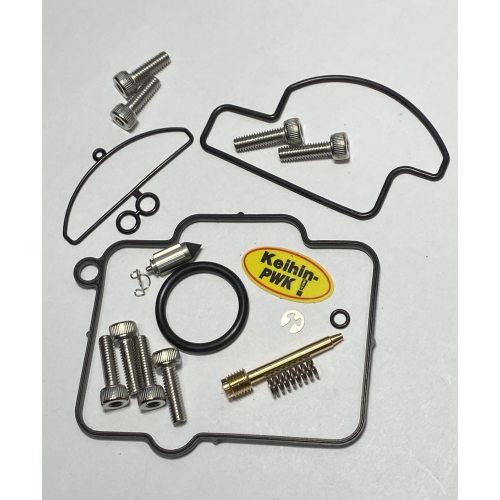 KEIHIN PWK 36S 38S PWK-S (SHORT BODY) CARBURETOR KIT + JET BLCOK O-RING