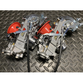BMW R 100R / Dual Keihin FCR 39 Carburetors with adapters 