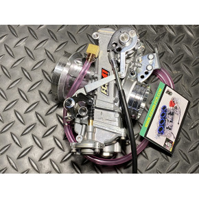 Honda XR 650R 00-07 Keihin FCR 41 Carburetor Kit (016-765) LEFT SIDE CABLE MOUNT 