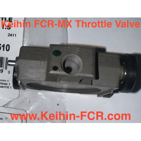      19. Genuine Keihin FCR-MX Throttle valve N501-49C01 (SKU 021-320) MX39 MX39 MX40 MX41