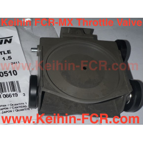      19. Genuine Keihin FCR-MX Throttle valve N501-49C01 (SKU 021-320) MX39 MX39 MX40 MX41
