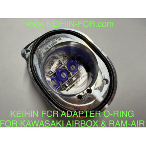  Keihin Fcr Adapter Seal / Kawasaki  Air Box & Ram Air   /ZX6 ZX7 ZX9 ZX10 ZX11 ZX12 ZZR ZZR1100 ZZR1200 ZXR ZX750R