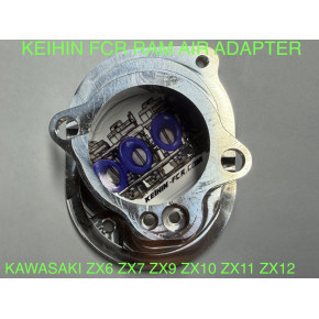 Kawasaki ZX7 ZX7 ZX9 ZX10 ZX11 ZZR Air Box & Ram Air  /  Keihin Fcr 35 - 41 (sku 021-214)