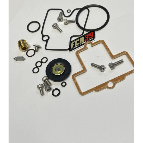 Genuine Keihin FCR 39 racing carburetor rebuild kit #3 Kawasaki ZXR 750 repair 