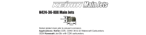 KEIHIN MAIN JET N424-36-XXX KEIHIN MAIN JET N424-36-XXX